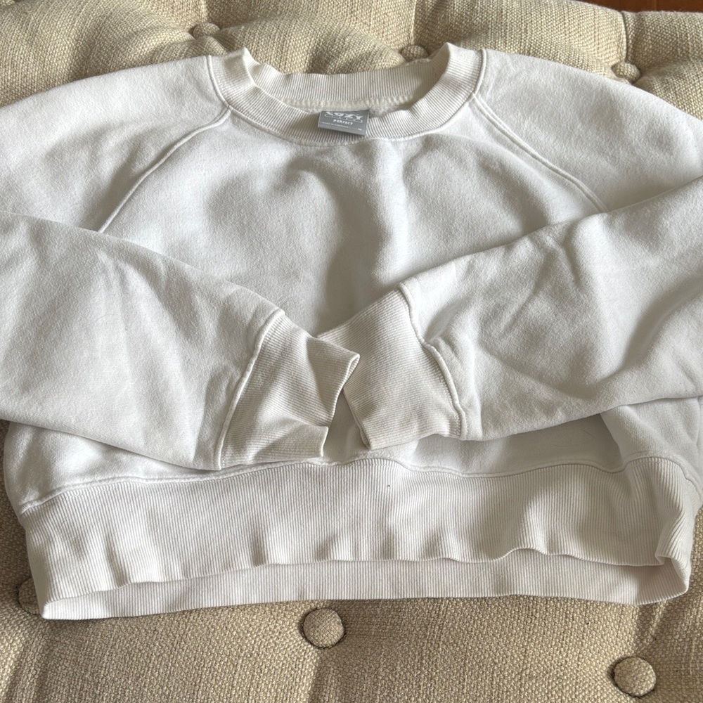 TNA White Crew Neck Sweater